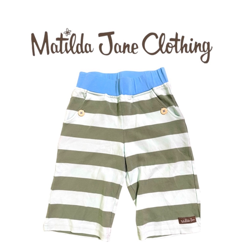 Matilda Jane Striped Shortie Shorts 4